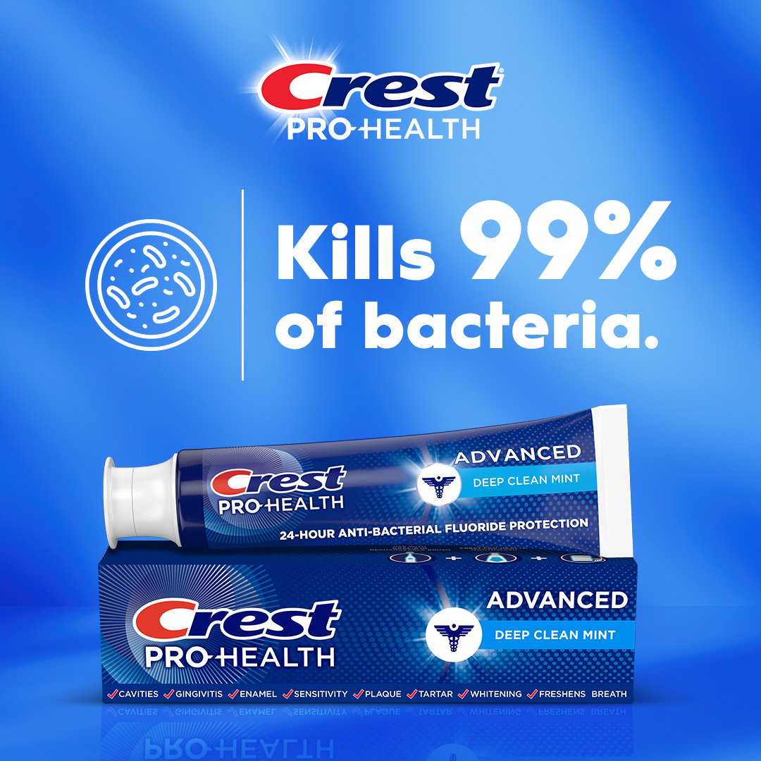 Crest Facebook ad