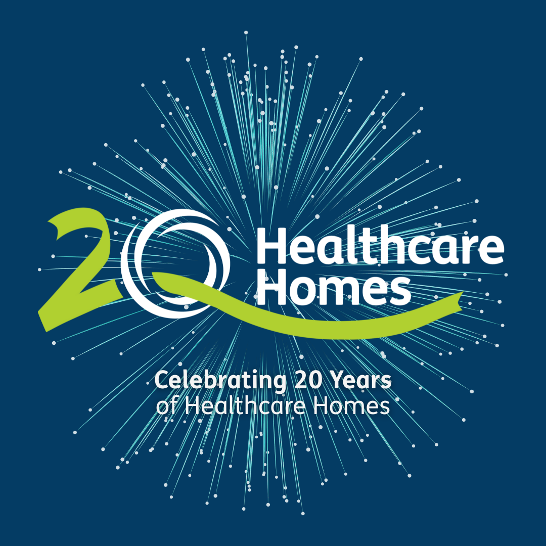 Healthcare Homes Facebook ad: We are 20!