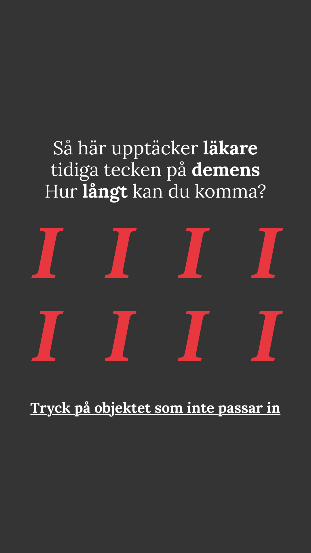 Free International IQ Test Facebook ad