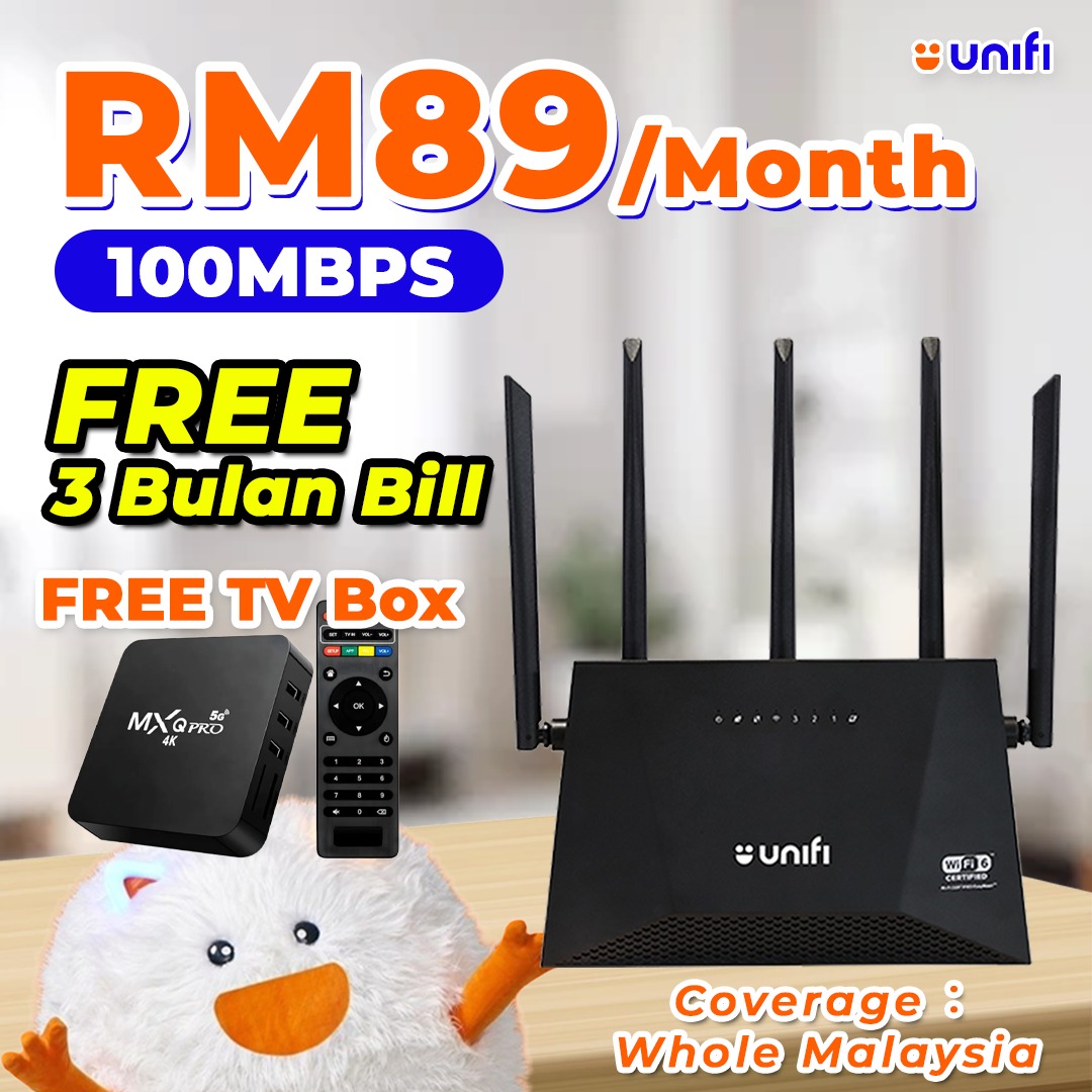 TM UNIFI FIBER Facebook ad