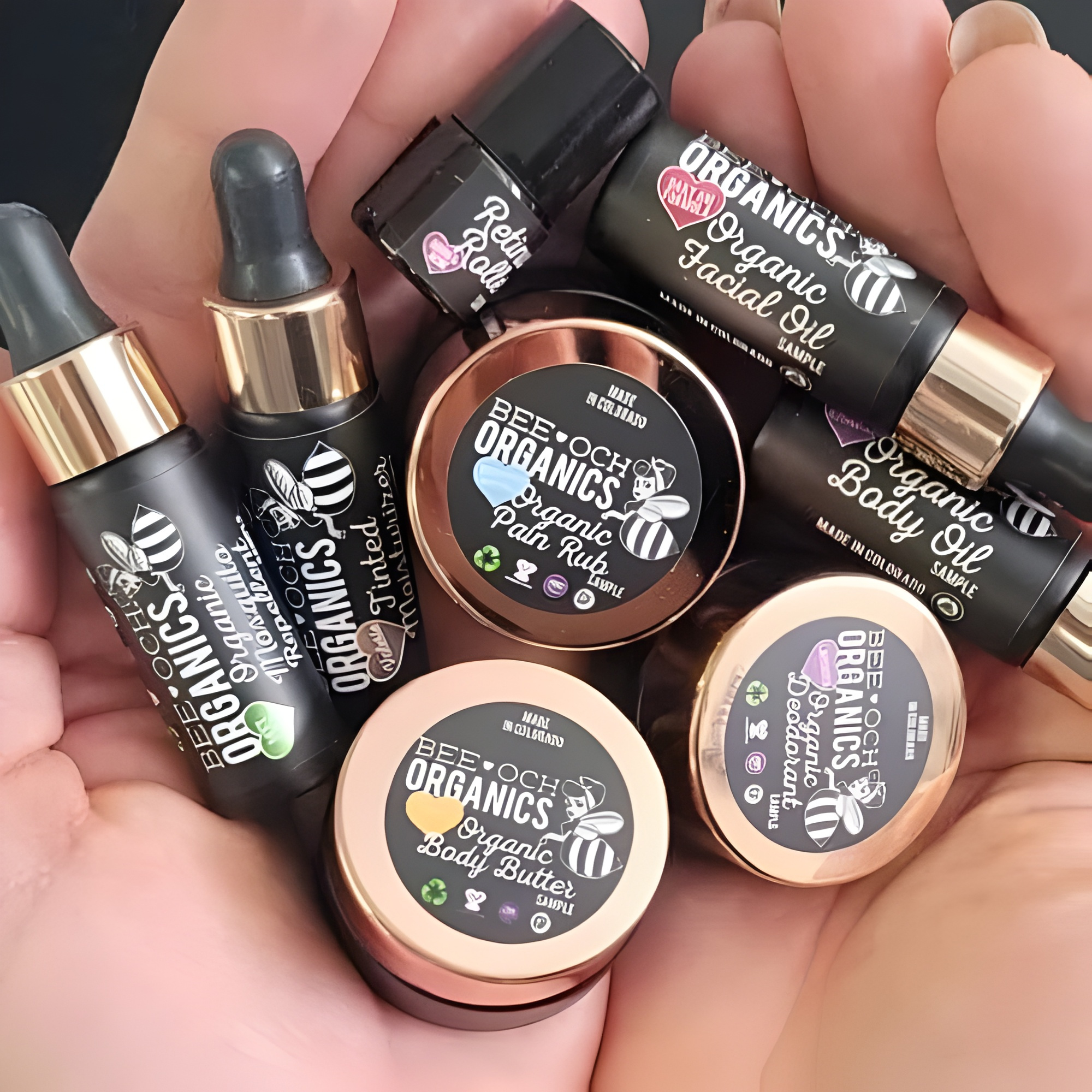 Bee-och Organics Facebook ad