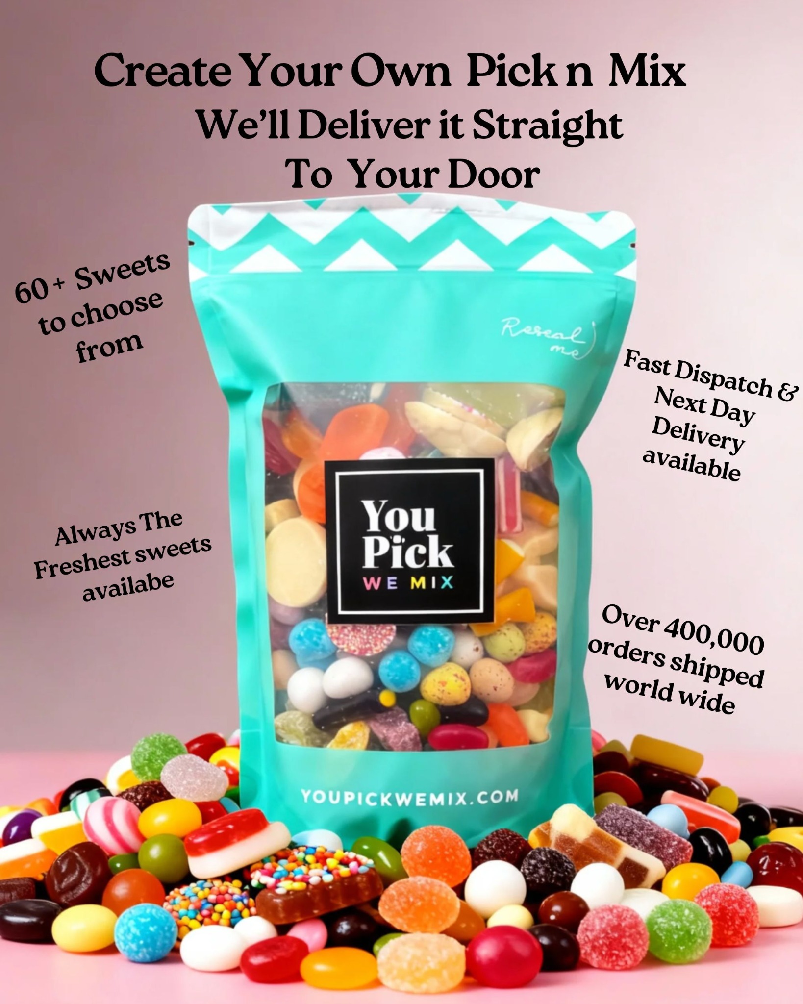 You Pick We Mix Facebook ad
