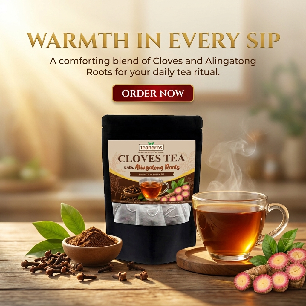 Cloves Tea - Pure Herbs Facebook ad: SUBUKAN NA NGAYON!