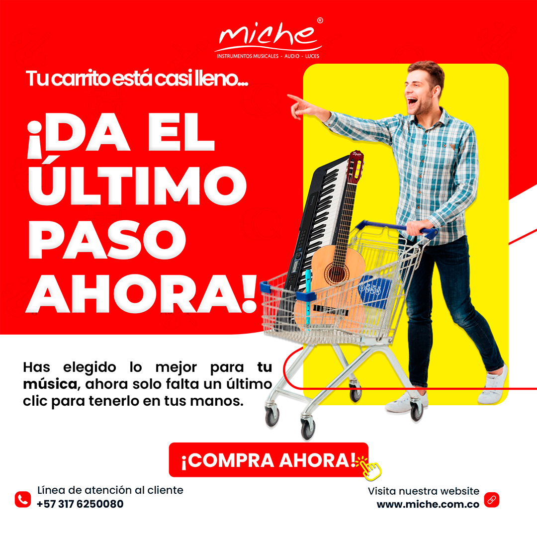 Miche Instrumentos Musicales Facebook ad