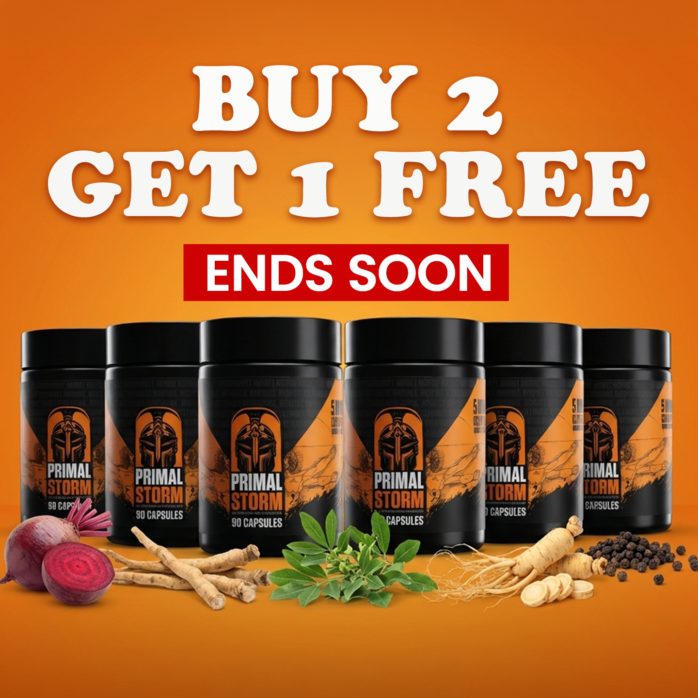 Primal-Storm Facebook ad