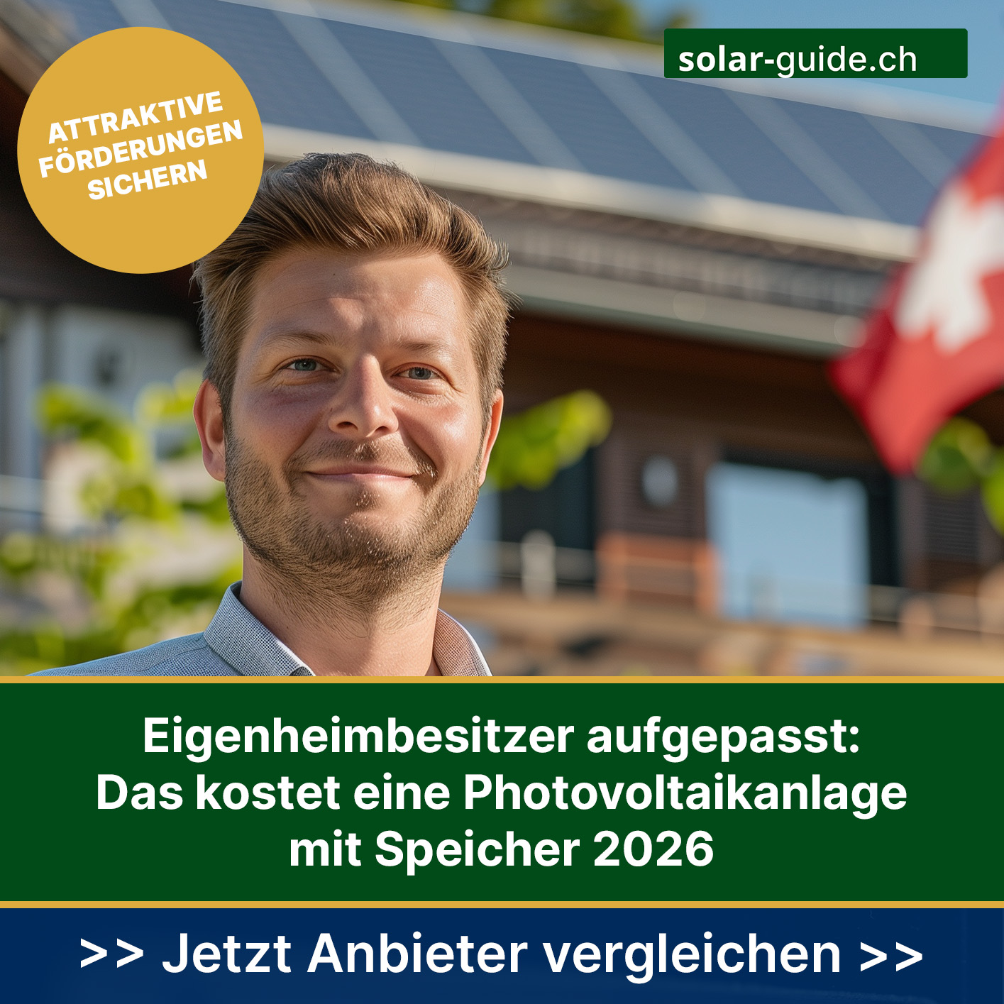 solar-guide.ch Facebook ad: Ihr Zuhause, Ihre Energie: Jetzt Photovoltaik-Offerten…