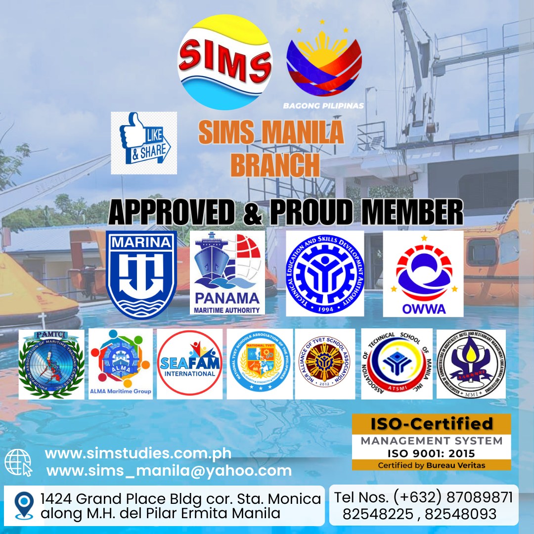 Southern Institute of Maritime Studies,Inc. Facebook ad: Training Schedule for the month of DECEMBER 2025