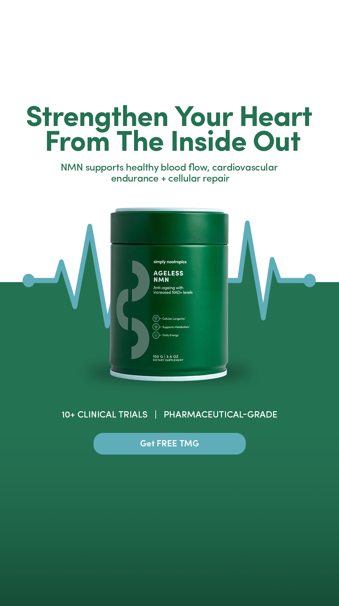 Simply Nootropics Facebook ad