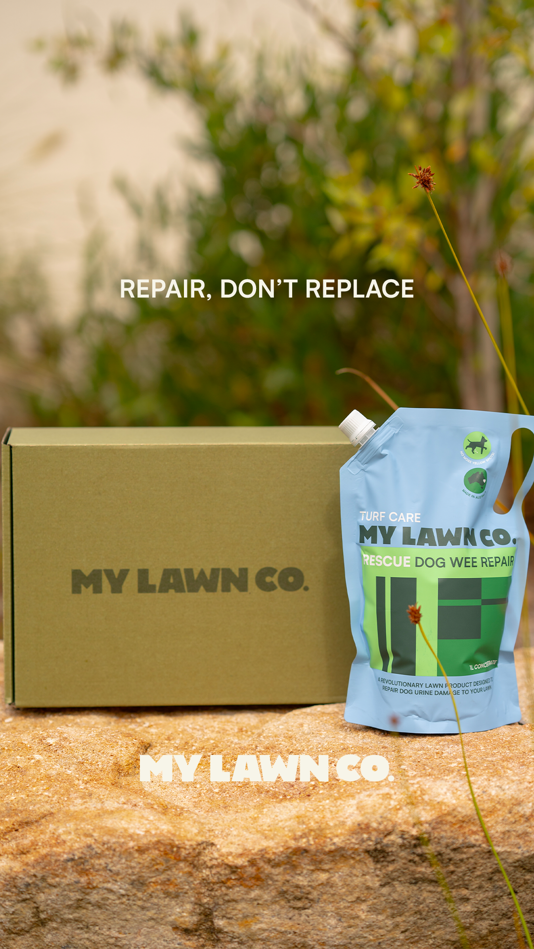 My Lawn Co.  Facebook ad