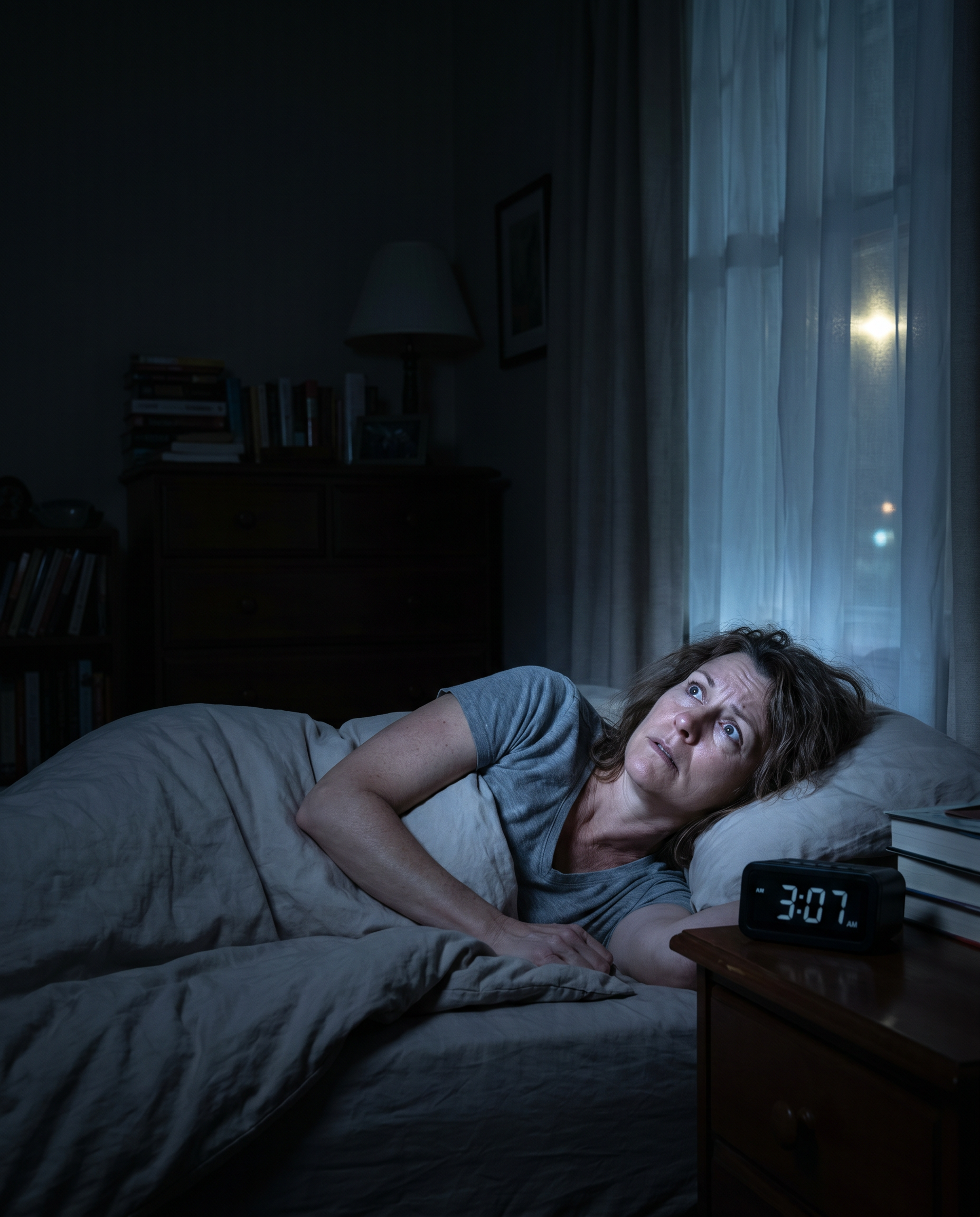 Mornings with Lily Facebook ad: If you are in perimenopause and still drinking two coffees…