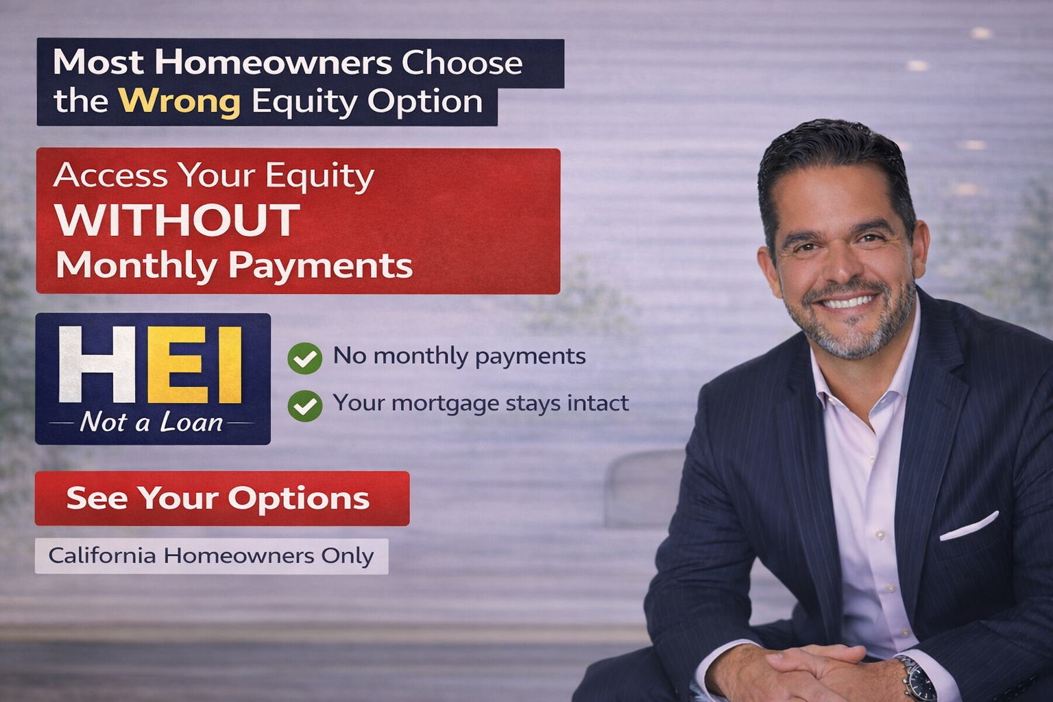 Abel Tejeda "The Mortgage Guy" Facebook ad