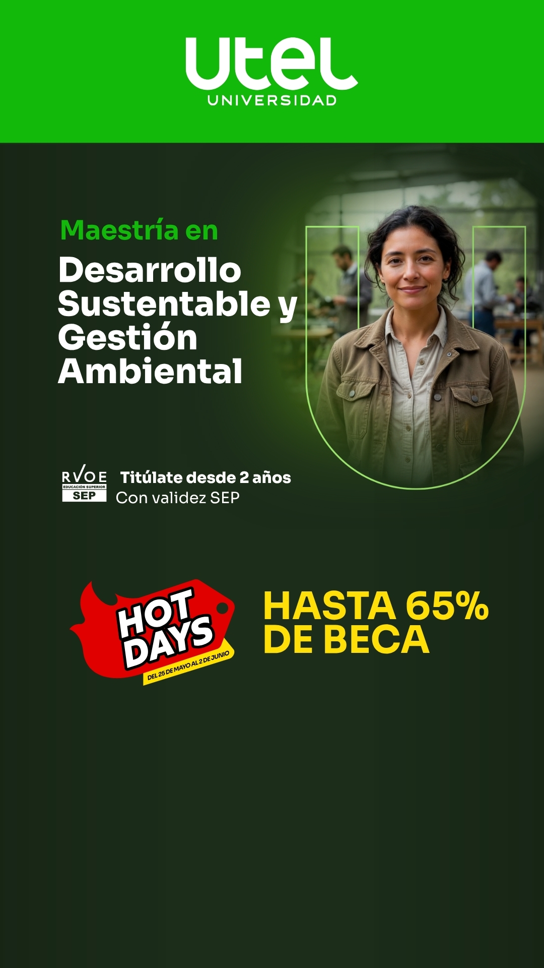 Utel Universidad Facebook ad