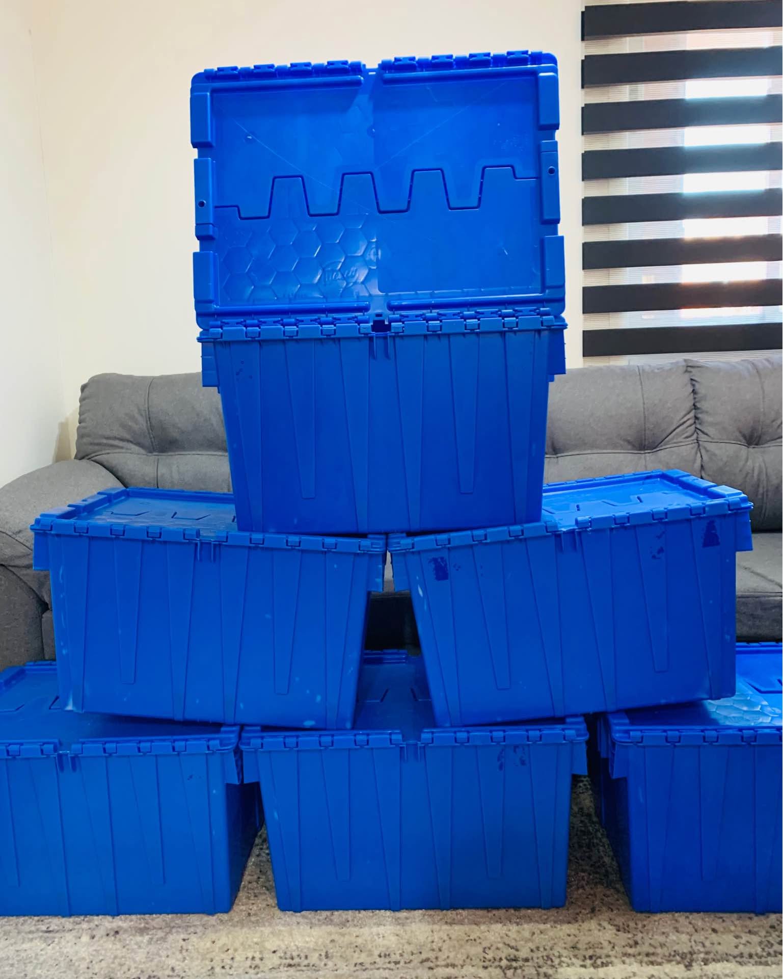 Jonh Dillinger Facebook ad: Cajas organizadoras 55 litros