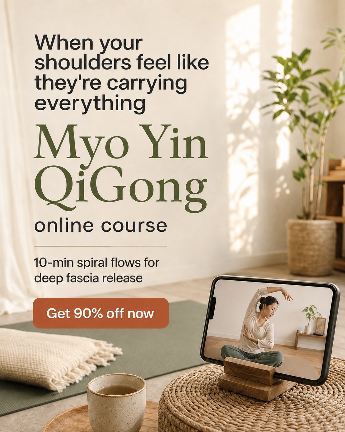 Newmindstart Body Facebook ad: MYO YIN QiGong