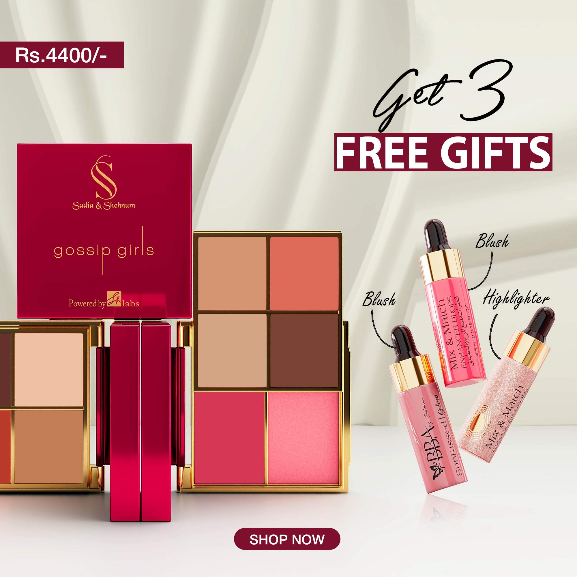Beautify By Amna Facebook ad