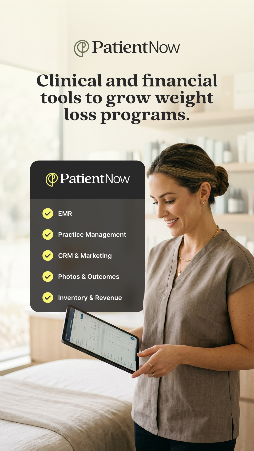 PatientNow Facebook ad