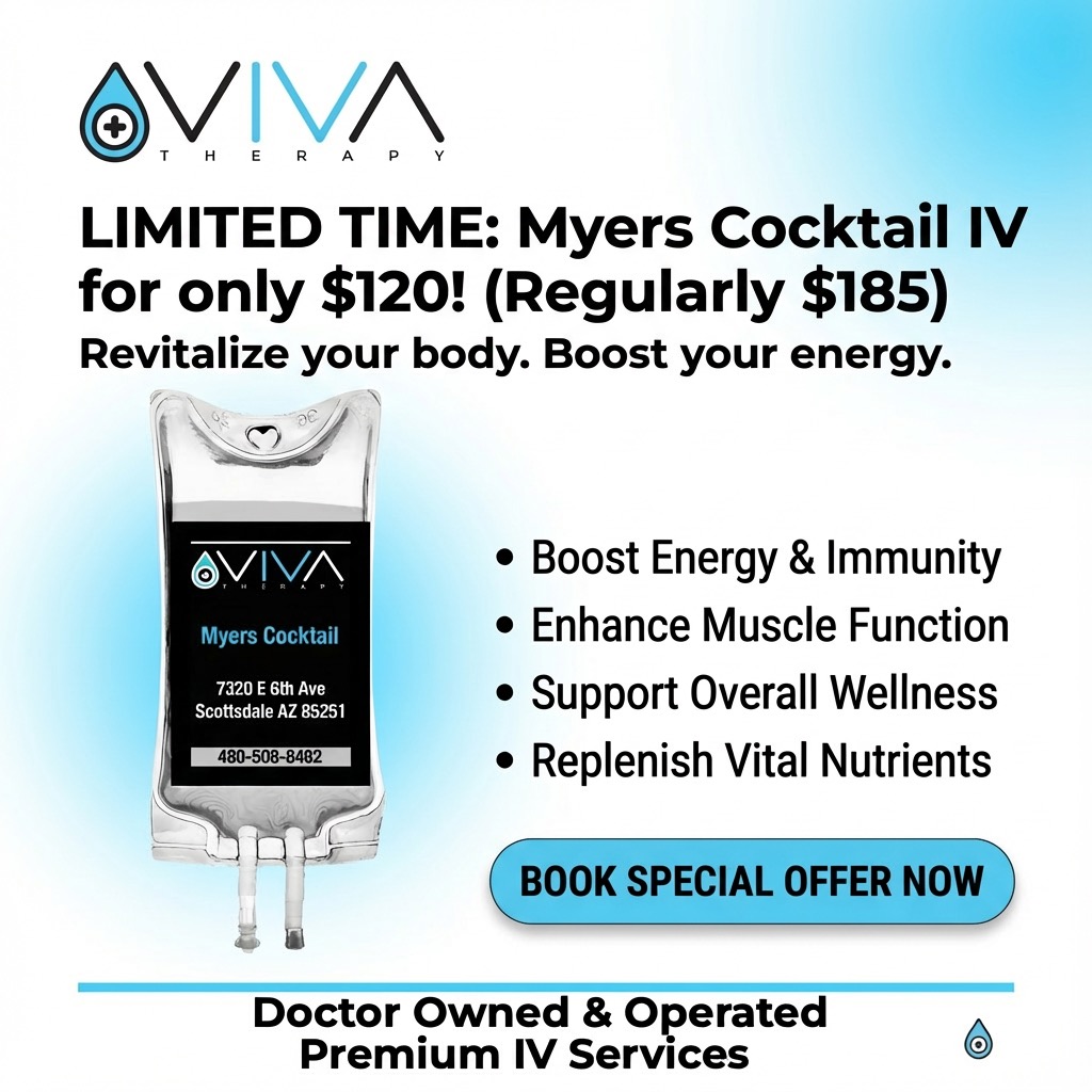 Viva IV Therapy Facebook ad