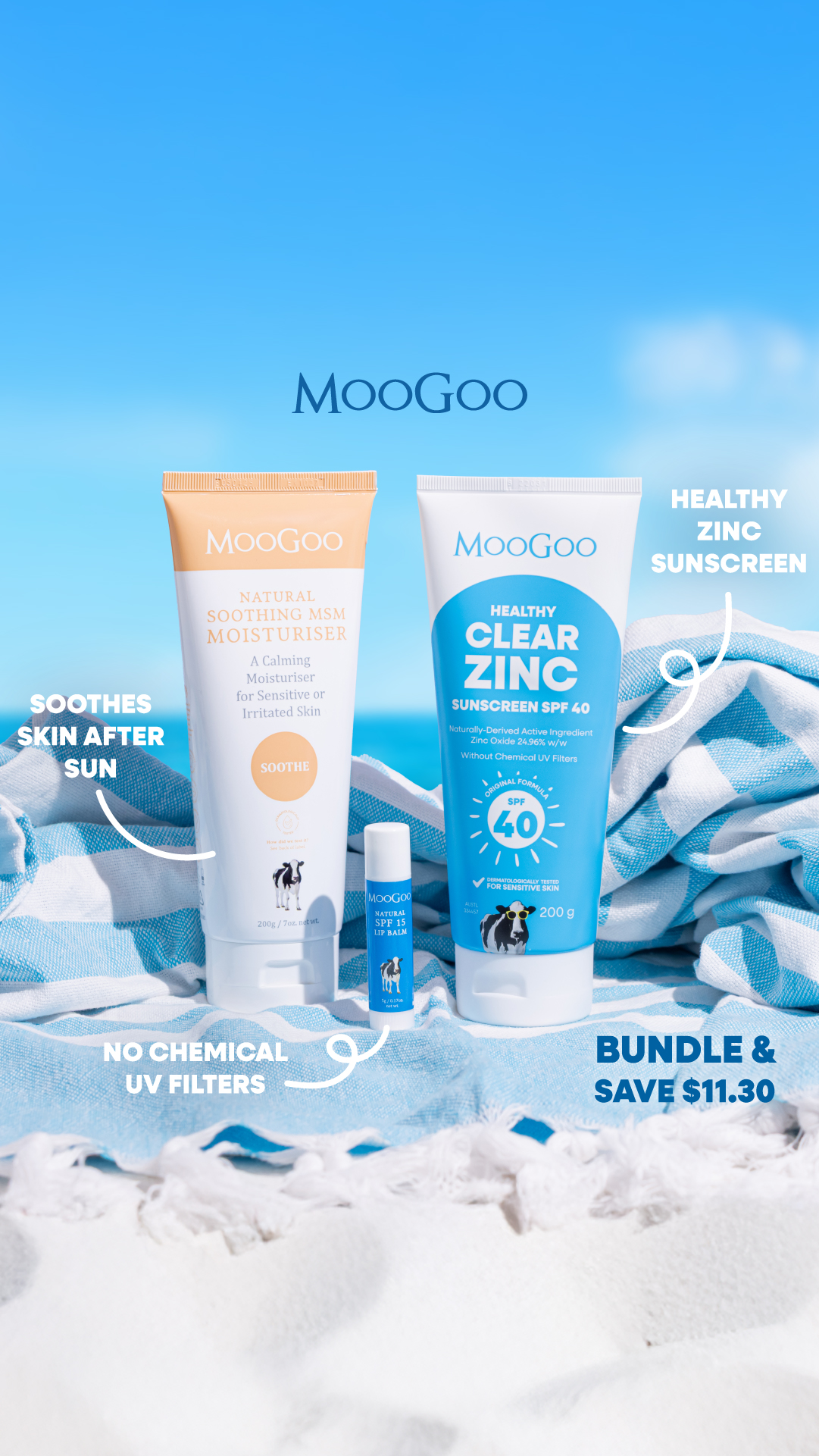 MooGoo Skin Care Facebook ad