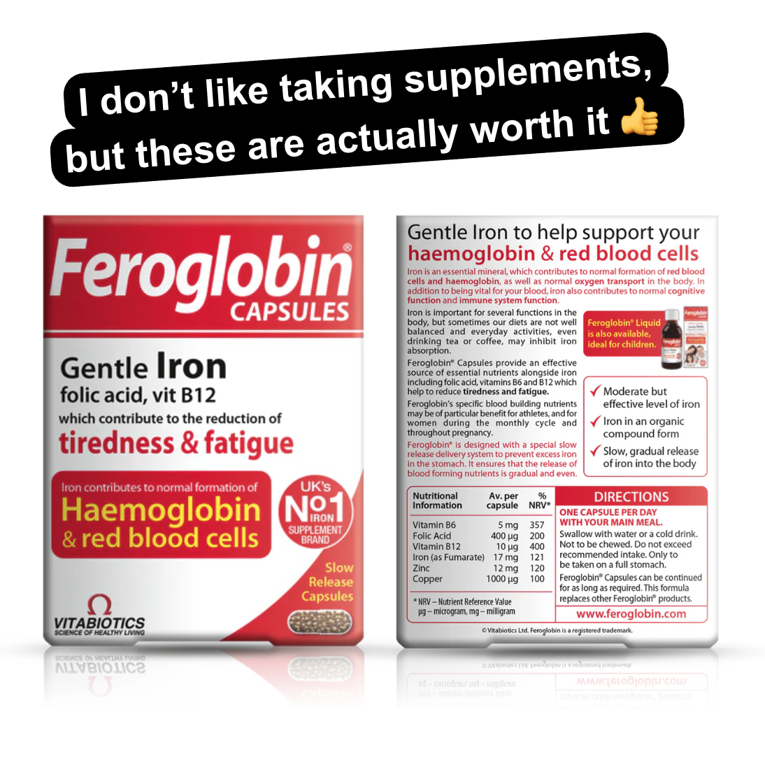 Vitabiotics Facebook ad