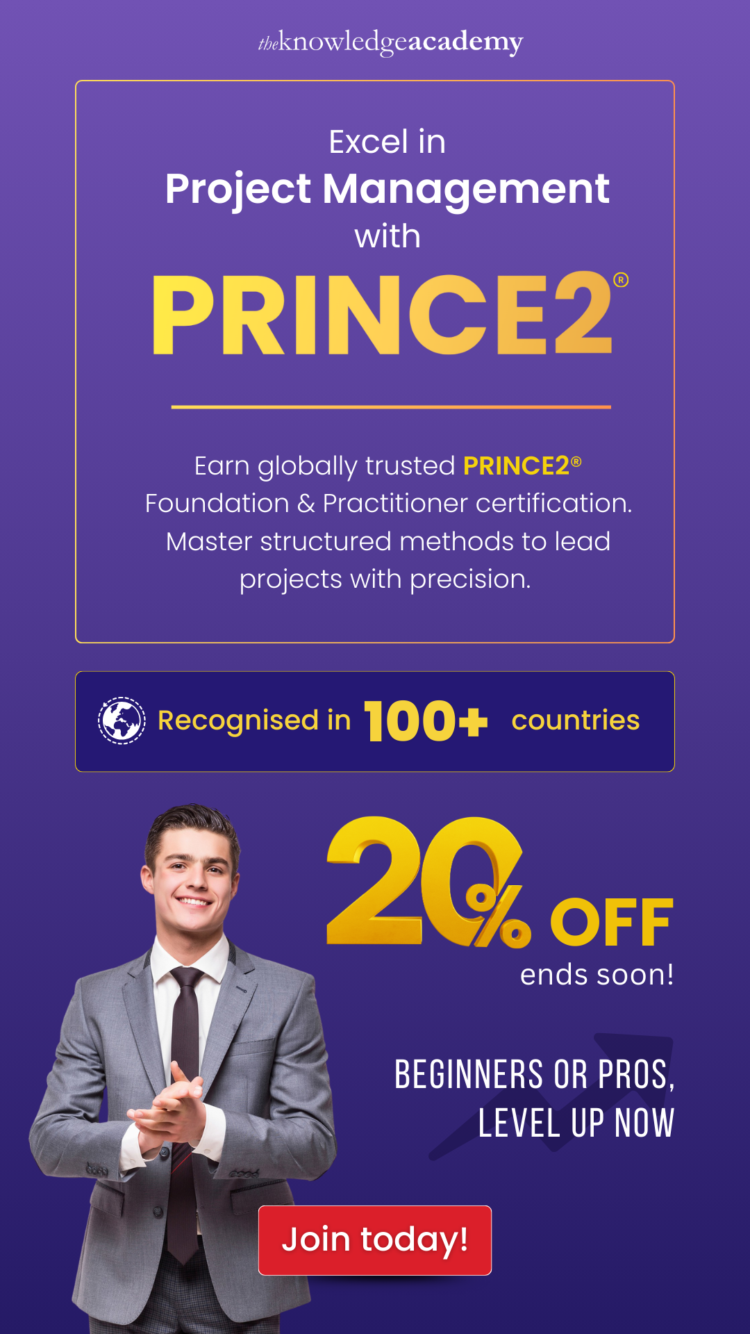 The Knowledge Academy Facebook ad