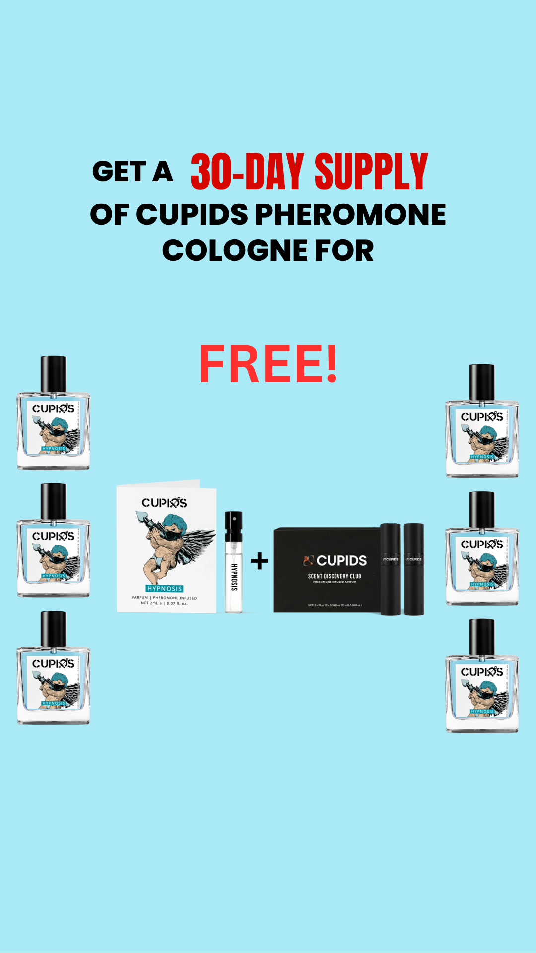 Try Cupids Facebook ad