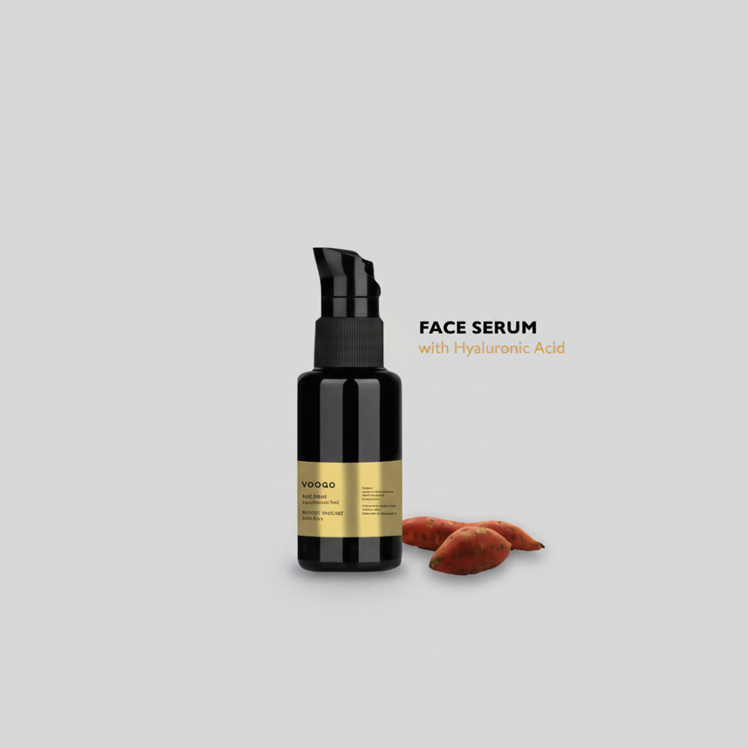 Vooqo Facebook ad: Zero synthetics. Zero pore-cloggers.