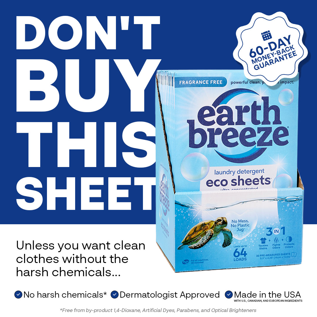 Earth Breeze Facebook ad