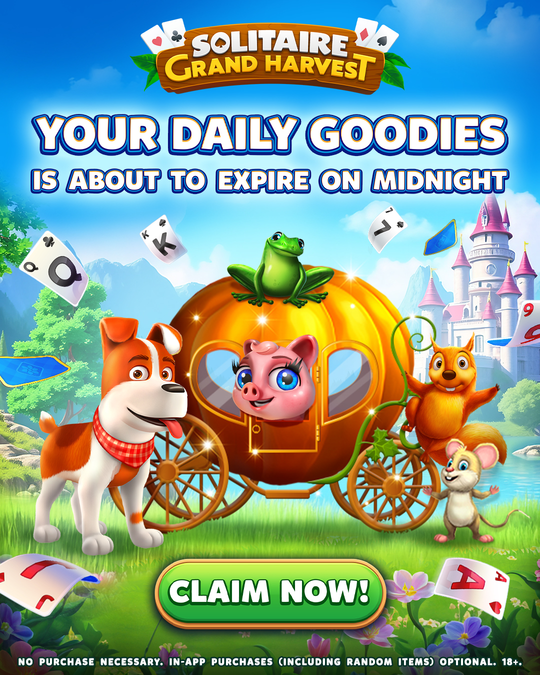 Solitaire - Grand Harvest Facebook ad from Sep 29, 2025