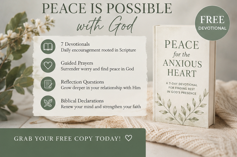 Jayne Margaret Facebook ad: Free 7-Day Peace Devotional