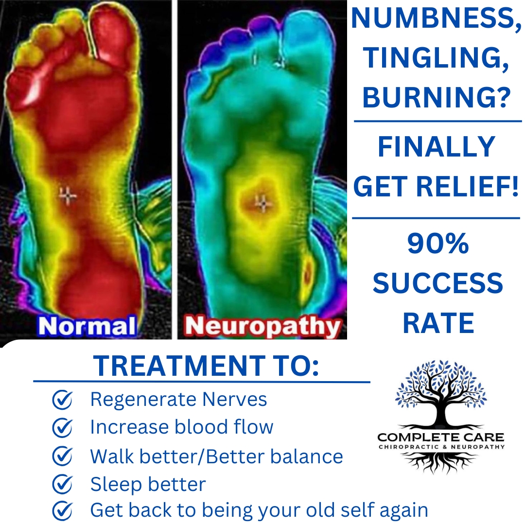 Complete Care Chiropractic & Neuropathy Clinic Facebook ad: $47 Neuropathy Consultation, Limited Appointments