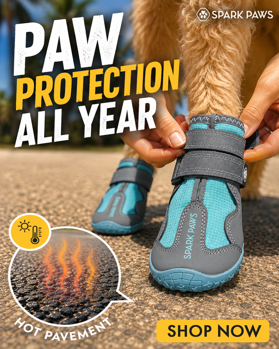 Spark Paws Facebook ad