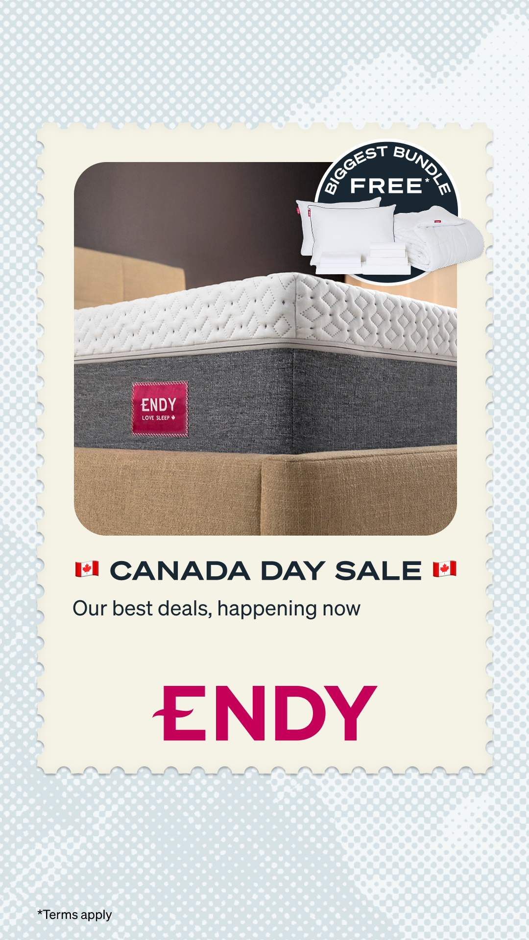 Endy Facebook ad