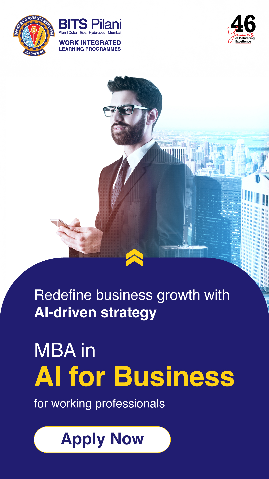 BITS Pilani Work Integrated Learning Programmes Facebook ad