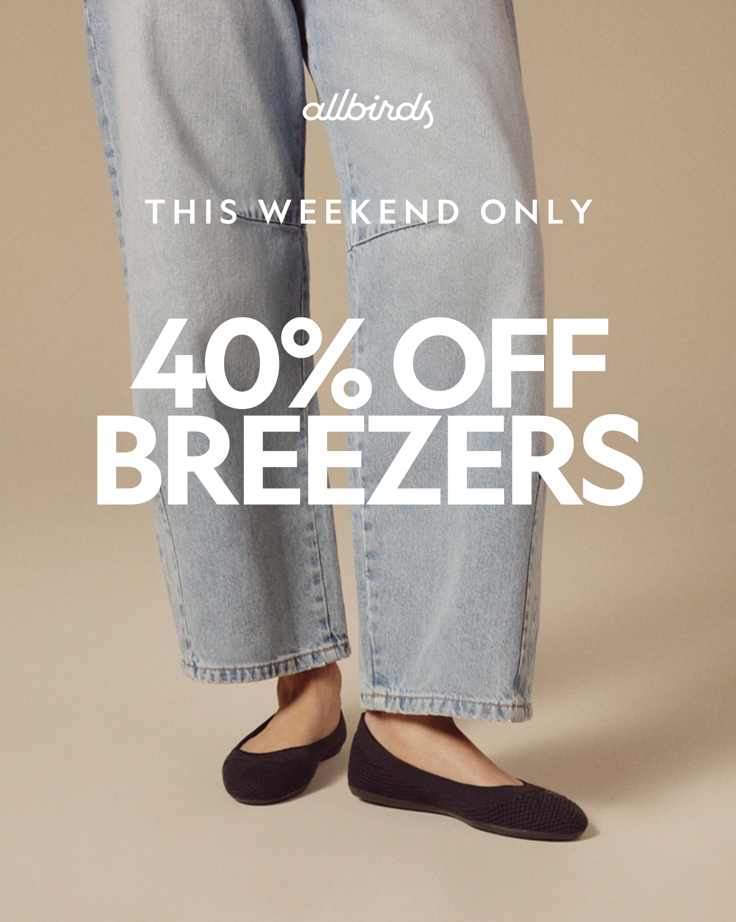 Allbirds New Zealand Facebook ad