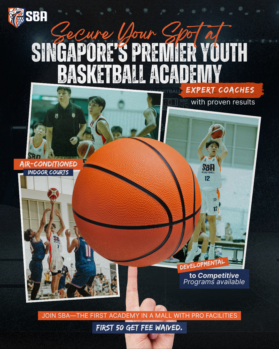 Scholar Basketball Academy Facebook ad
