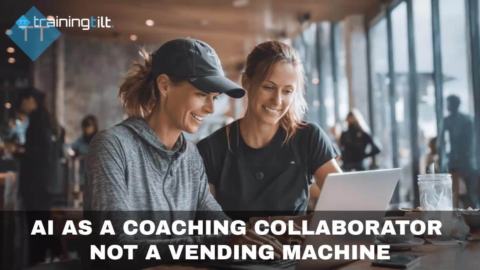 Training Tilt Facebook ad: Coaches: Are you using AI like a vending…