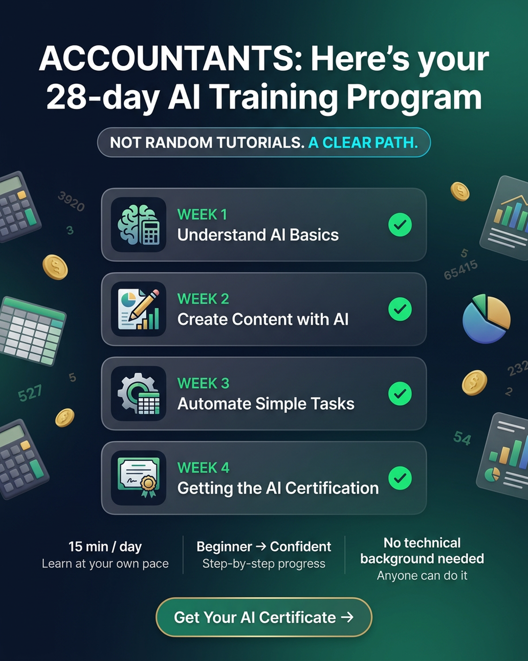 AI Made Simple Facebook ad