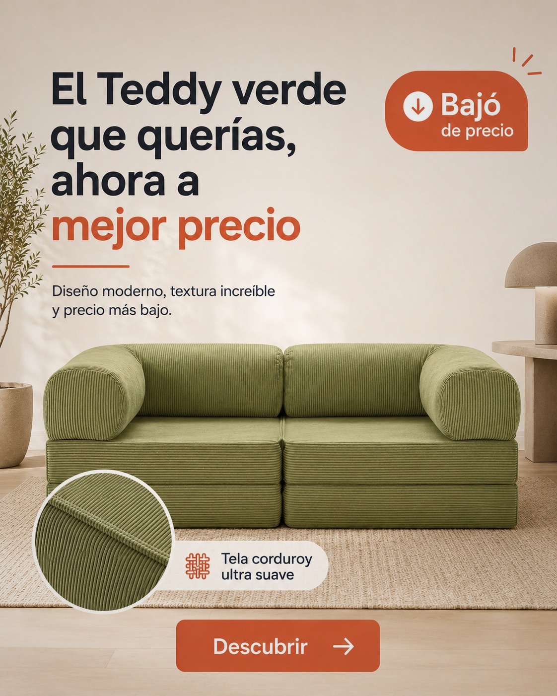 Atrix Uruguay Facebook ad: El Teddy que querías, ahora por menos
