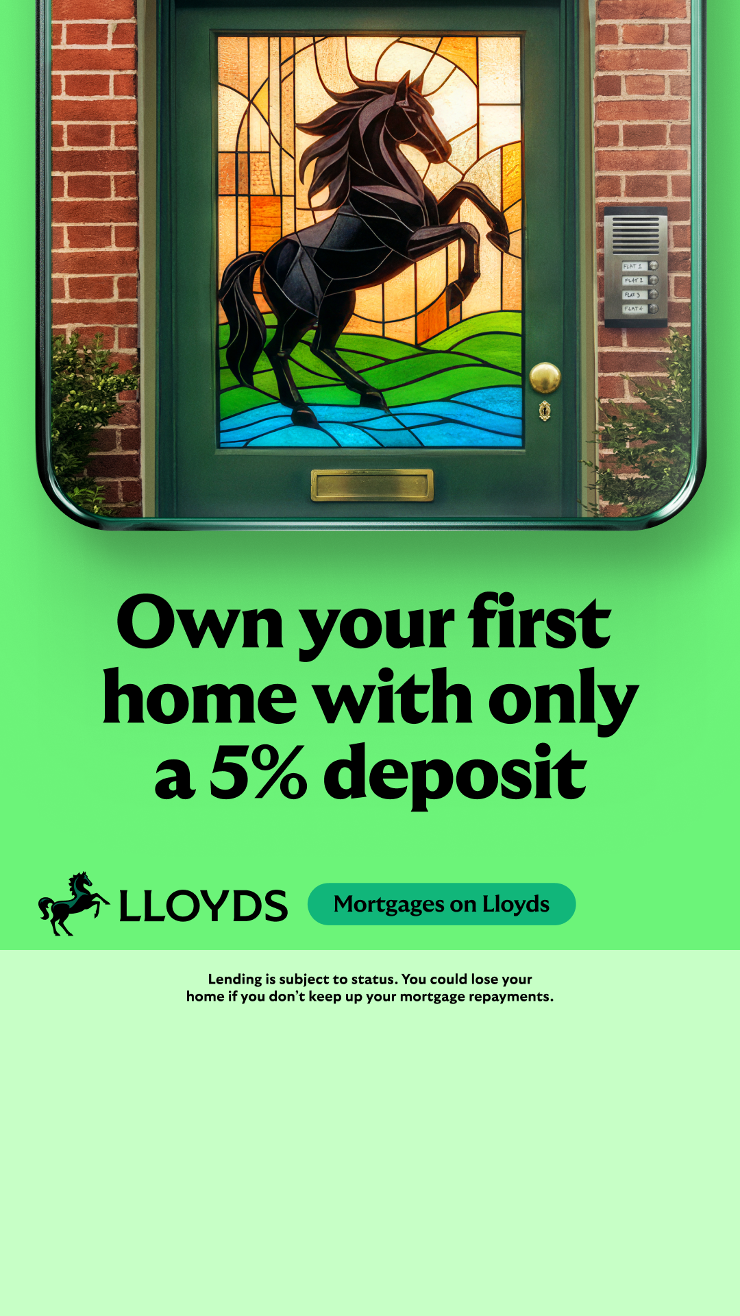 Lloyds Bank Facebook ad