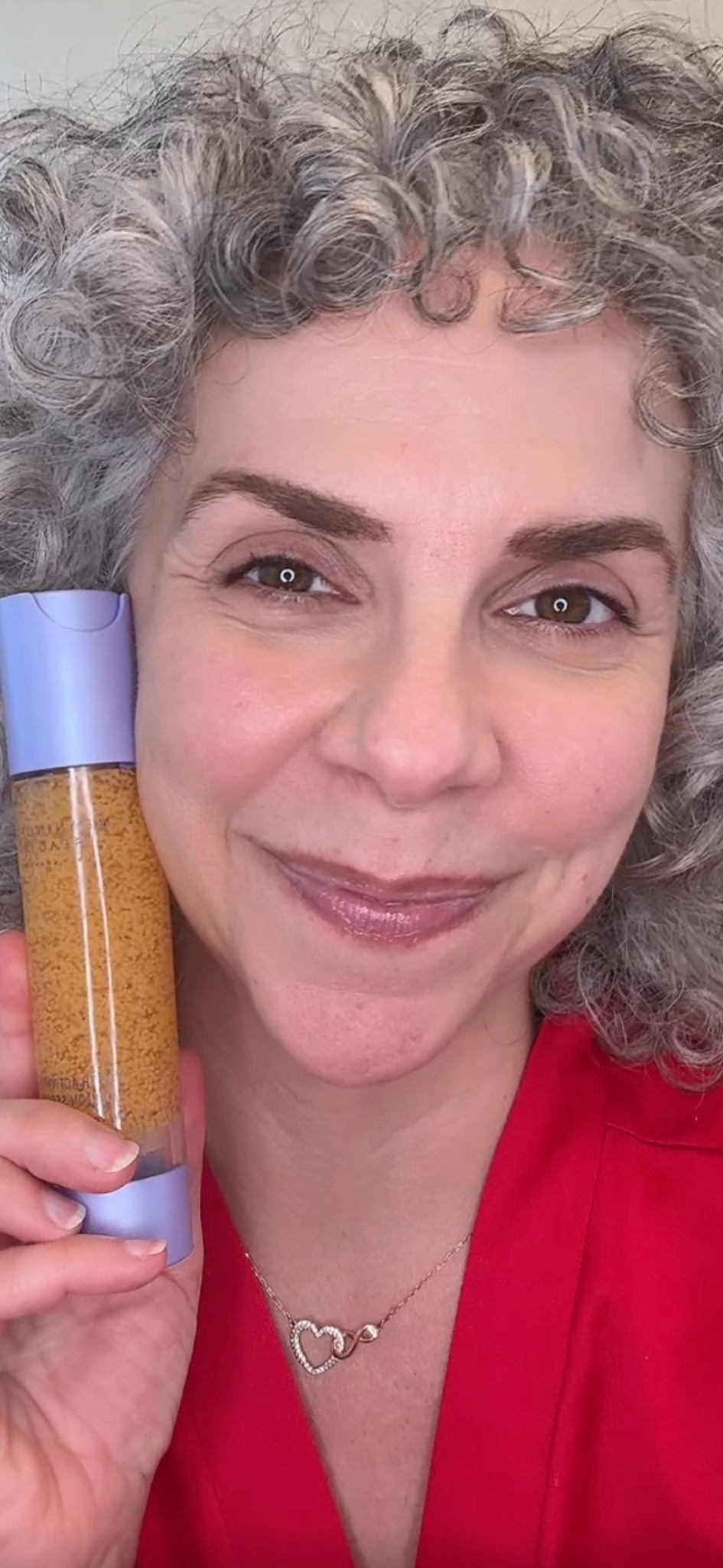 Cynthia Makeup & Silver Hair Facebook ad: Free Gifts + Free Shipping! Includes subscription. Cancel…