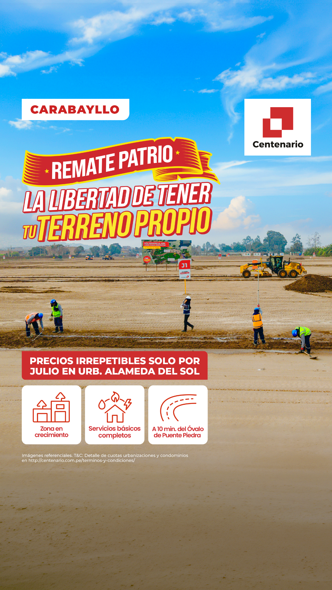 Centenario Urbanizaciones Facebook ad