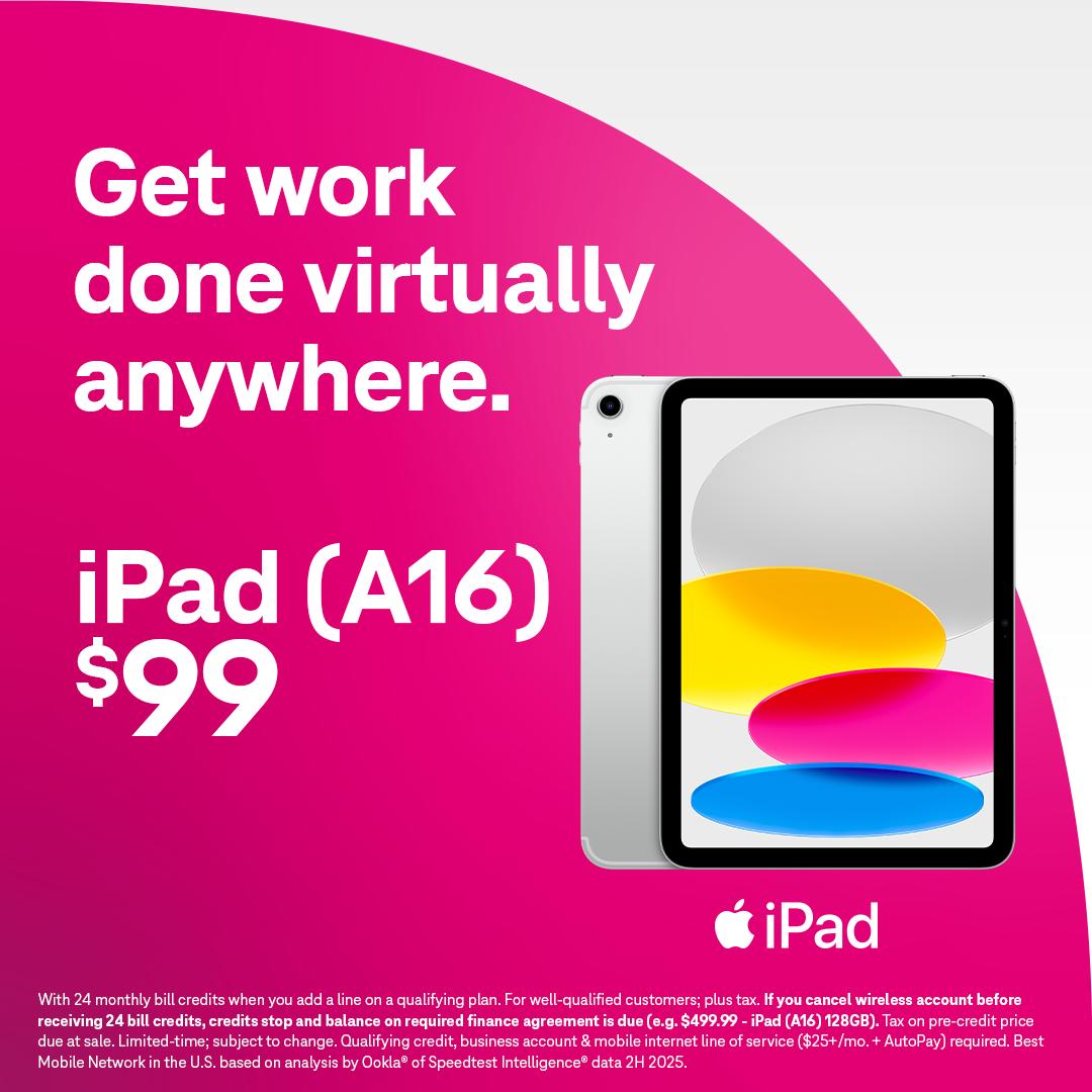 T-Mobile for Business Facebook ad