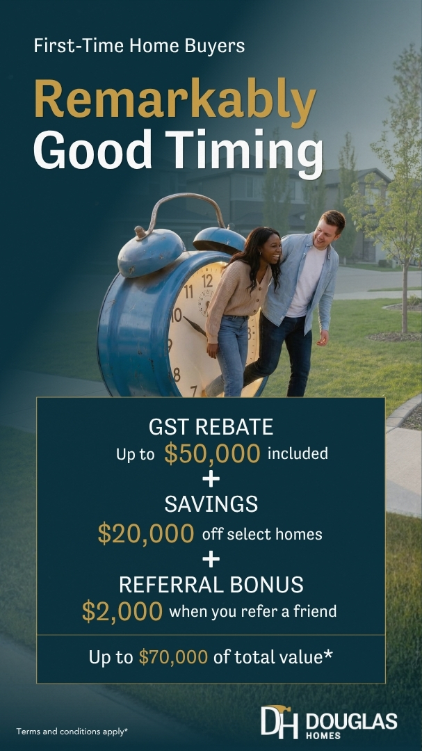 Douglas Homes Ltd. Facebook ad from Mar 23, 2026