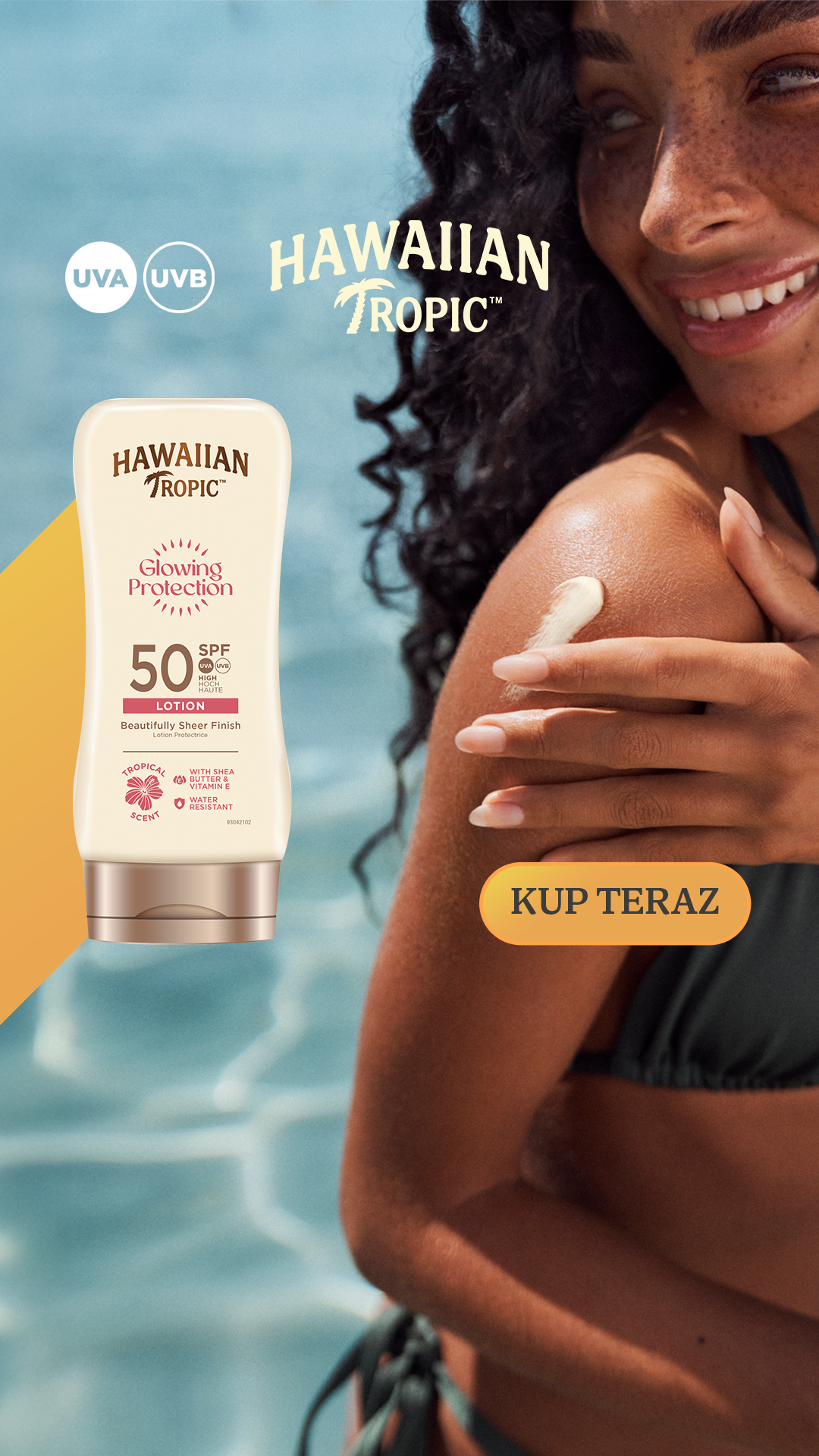 Hawaiian Tropic Europe Facebook ad