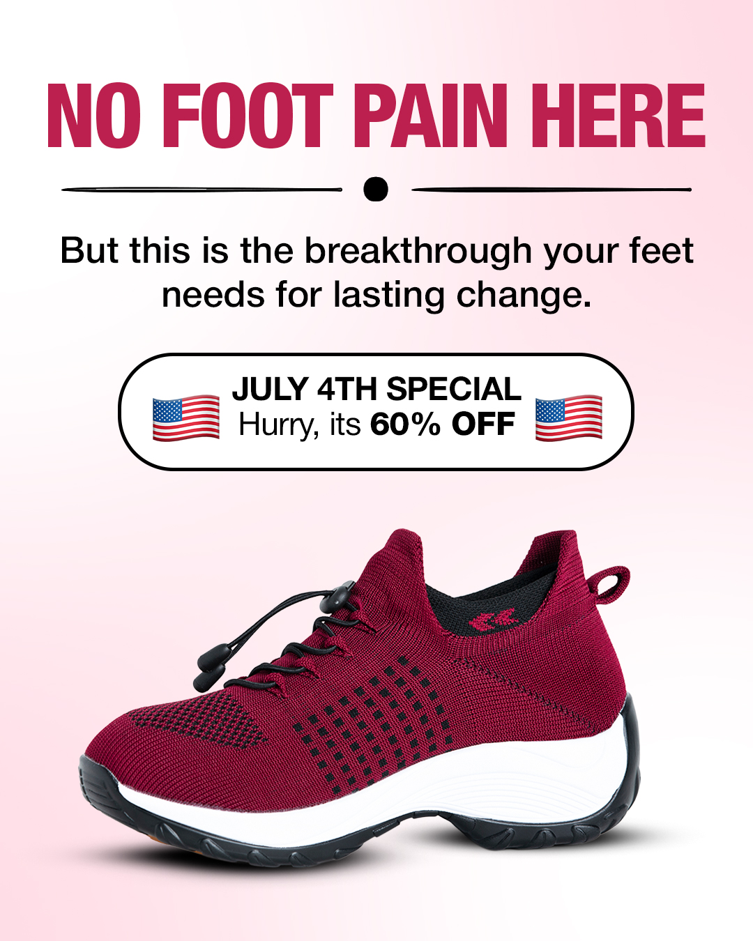 ComfortOrtho Shoes Facebook ad