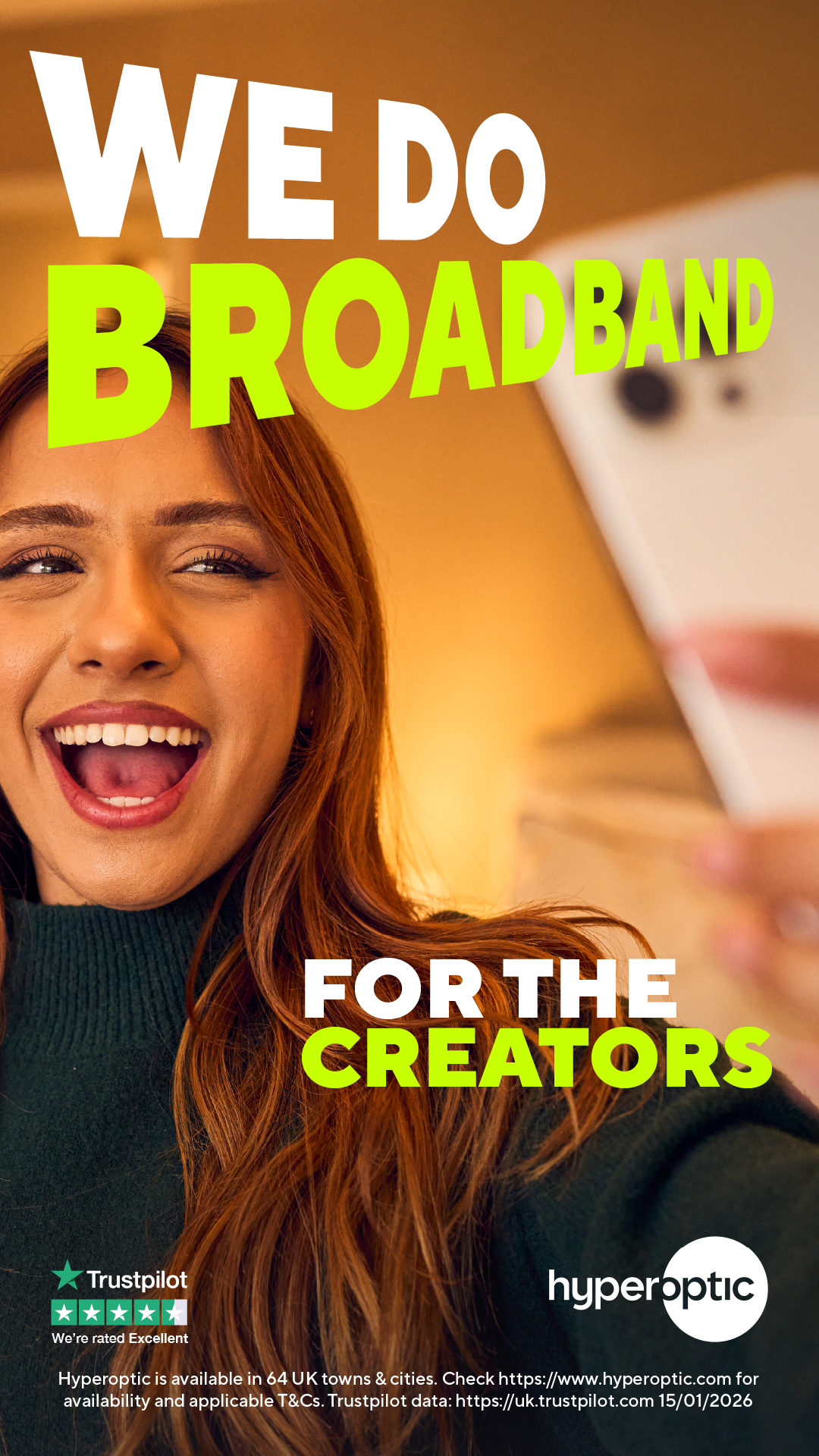 Hyperoptic Facebook ad