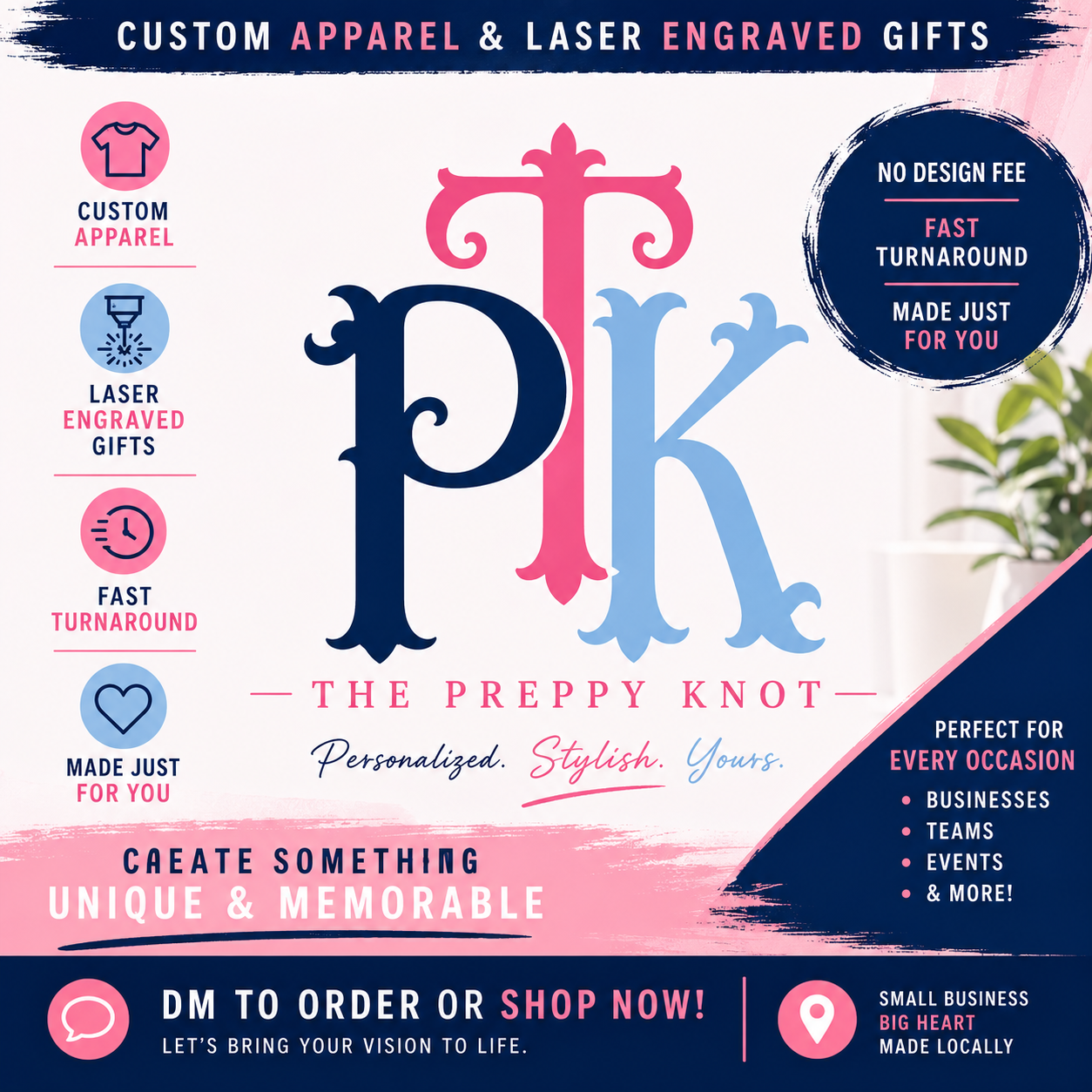 The Preppy Knot, LLC Facebook ad