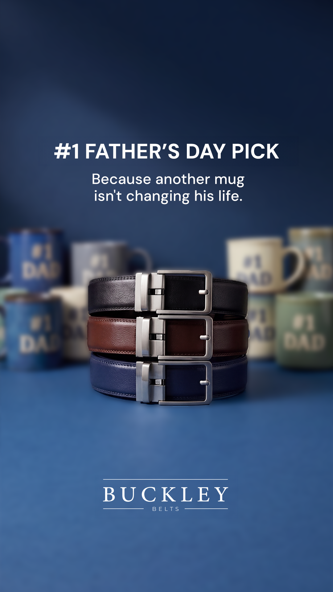 Buckley Belts Facebook ad