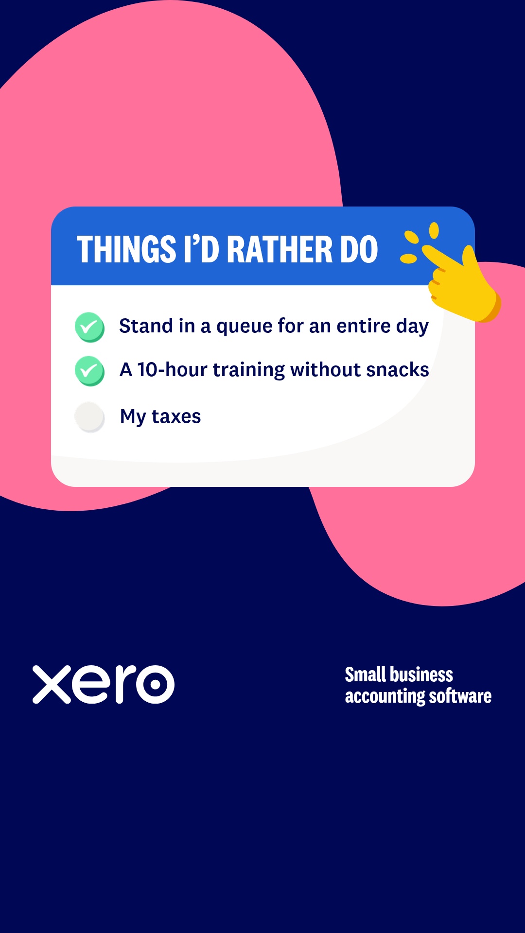 Xero Facebook ad