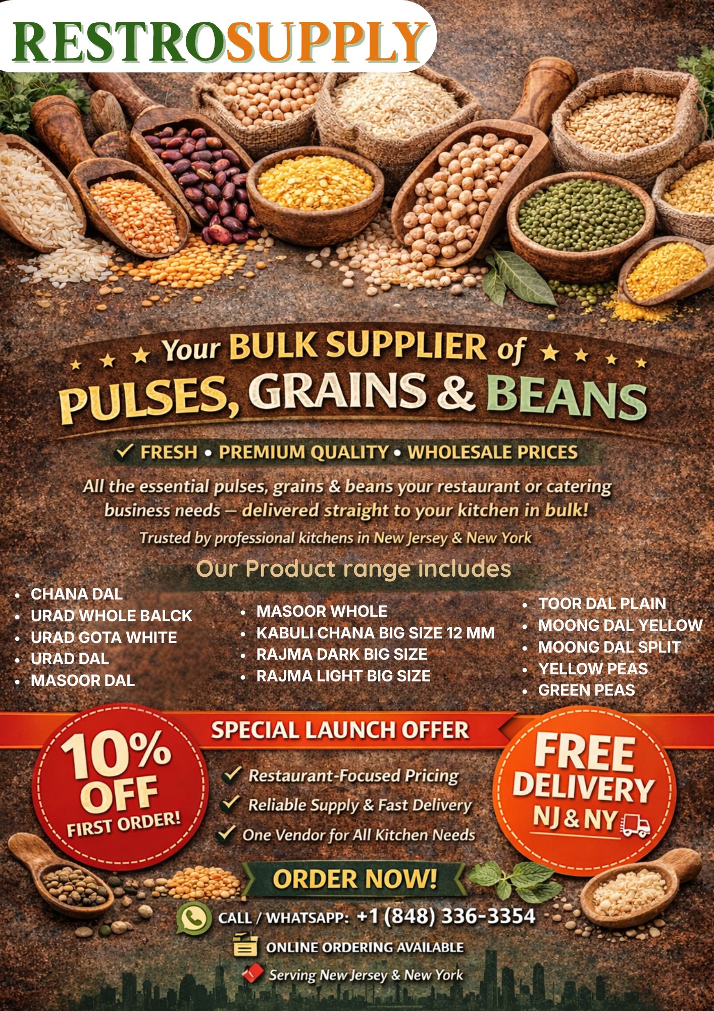 RestroSupply.us Facebook ad: Running an Indian or Pakistani restaurant in NJ…